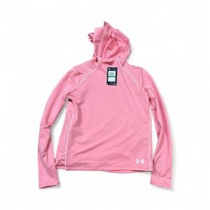 Under Armour YLG Girls Light Pink Hoodie NWT